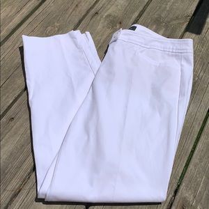 NWOT Talbots siZe 8 HAMPSHIRE white pants